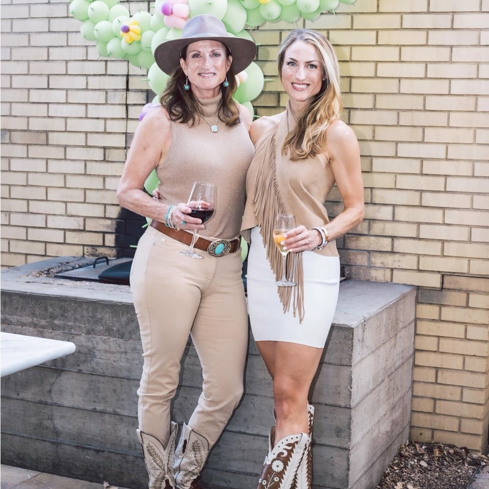 Johanna Ortiz Tan Fringe Top